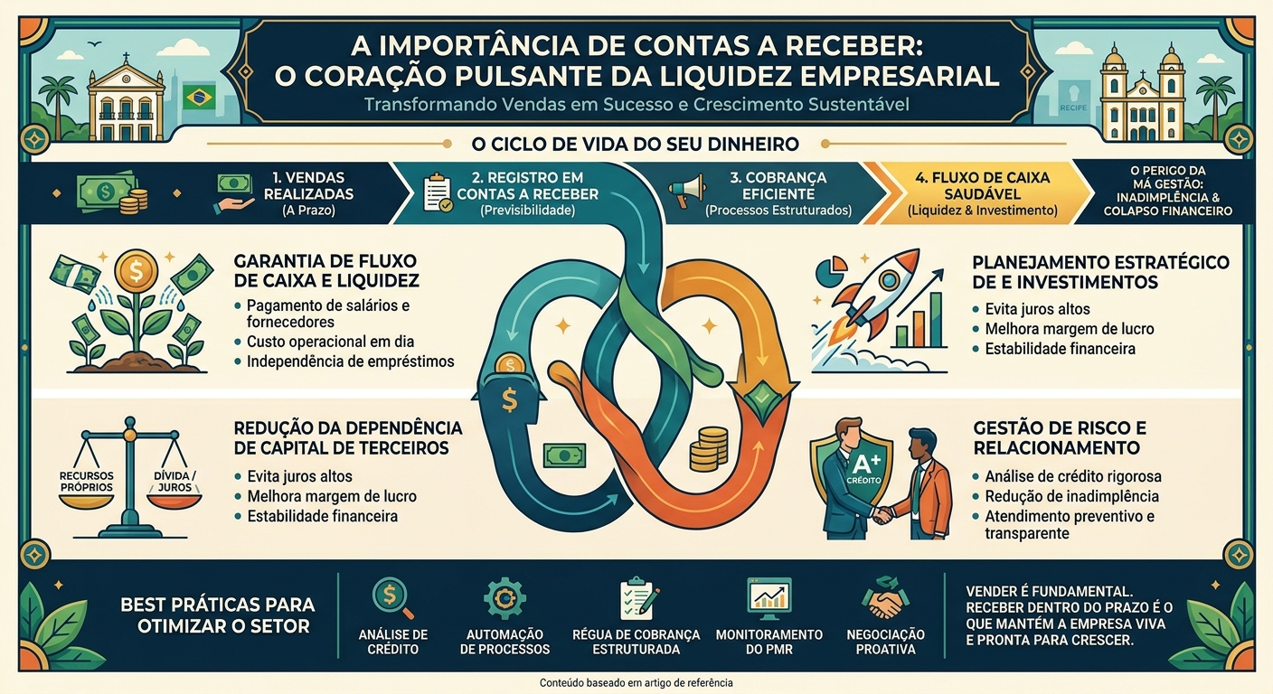 A IMPORTÂNCIA DO CONTAS A RECEBER