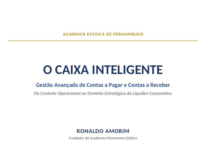 O CAIXA INTELIGENTE